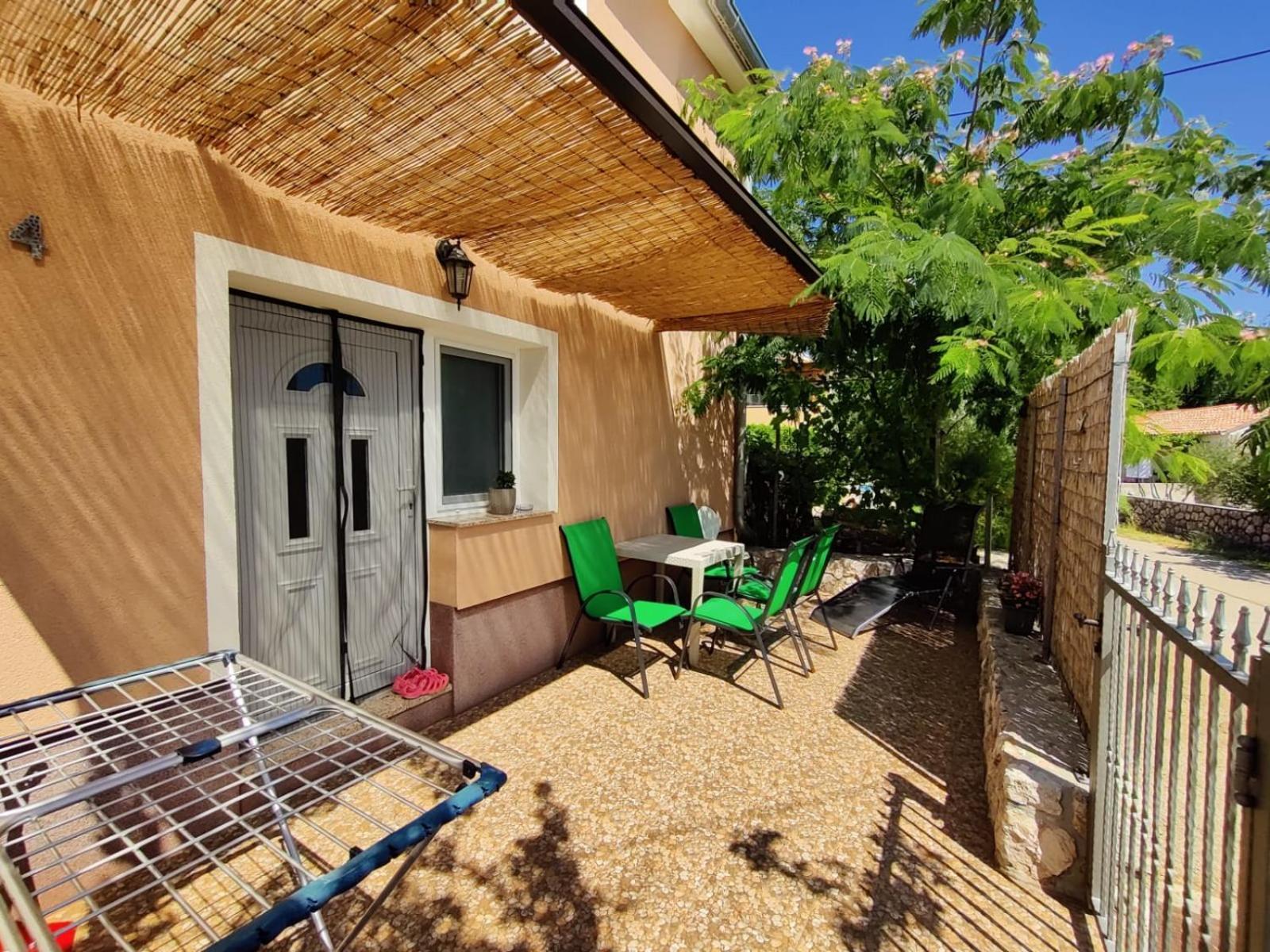 Apartman Kristina Vrbnik Kültér fotó